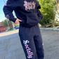 Socially Explicit Custom Hoodie and Sweatpants Set