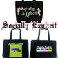 SociallyEXplicit Tote Bag Limited Quantity Numbered