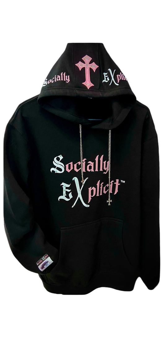 Socially EXplicit Bling Hoodie