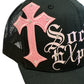 Individually Custom & Hand Made by Socially EXplicit Unique Mesh Back Cap “Trucker Hat” Numbered