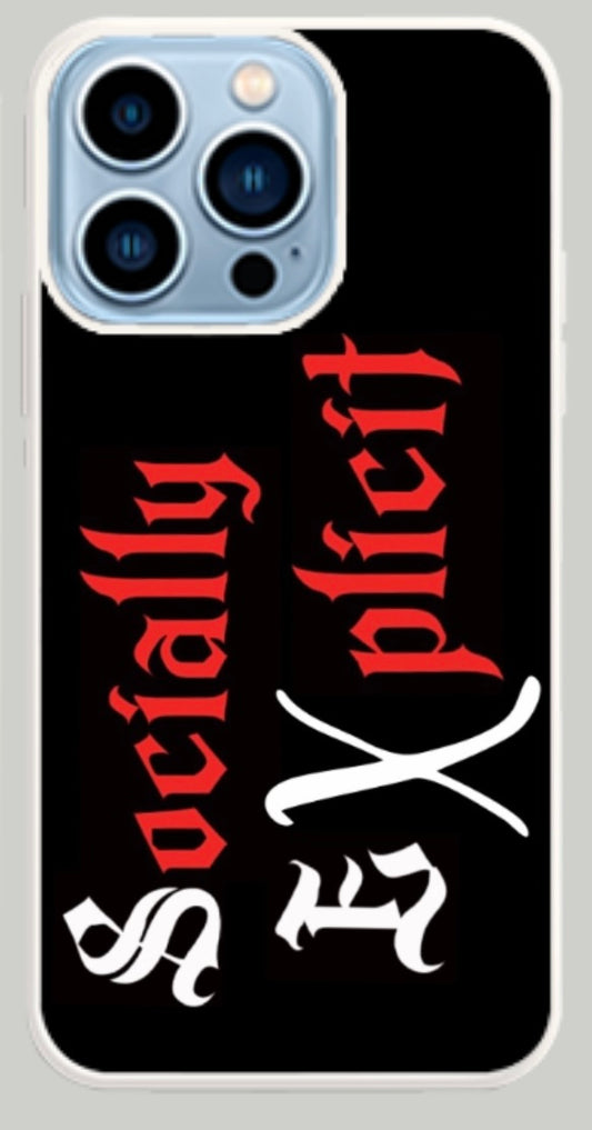 SociallyEXplicit Phone Case